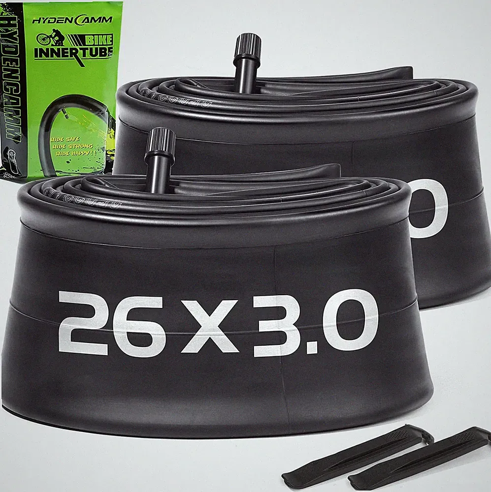 2/4 Pack 20/26X3 Fat Tire Bike Inner Tubes, 20/26 X 3.0/3.50 Bicycle Tube 32Mm A