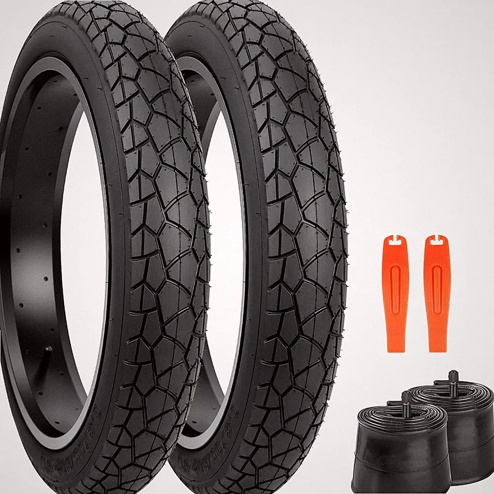 2 Pack 20x3 Fat Bike Tires with Tubes All Terrain E-Bike Beach Snow