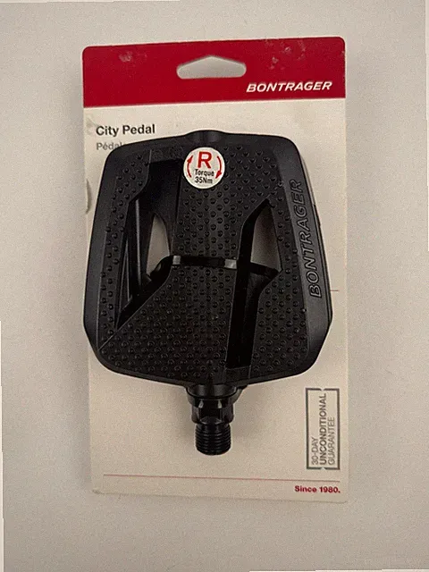 Bontrager City Pedals Set Black 9/16"