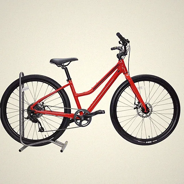 Cannondale Treadwell 3 Remixte Small Rally Red Commuter/Recreation/Hybrid Bike