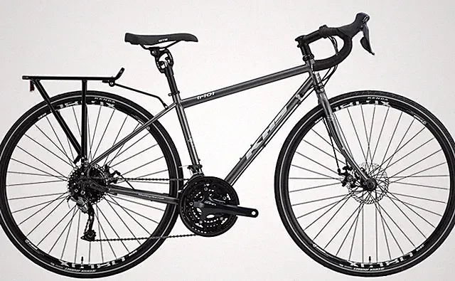 KHS 49cm Extra Small TR101 700 Touring 27 Speed Reynolds 520 Steel Disc Bike New