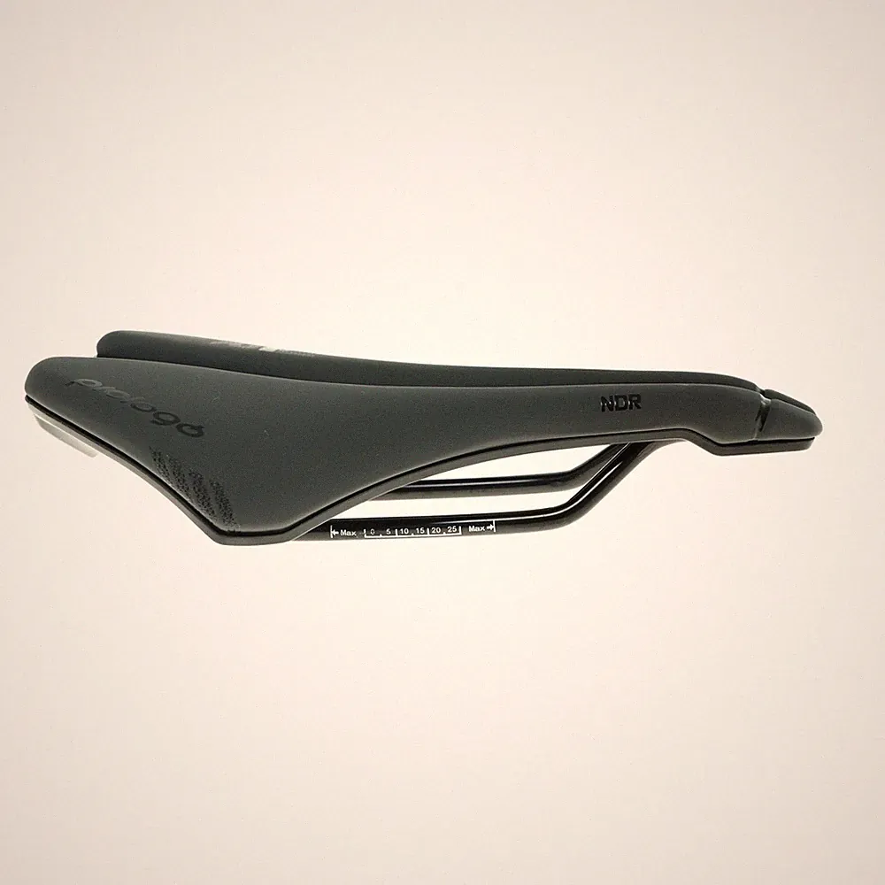 Prologo Dimension / NDR 143mm STN Rail Road MTB Triathlon Bicycle Saddle Black