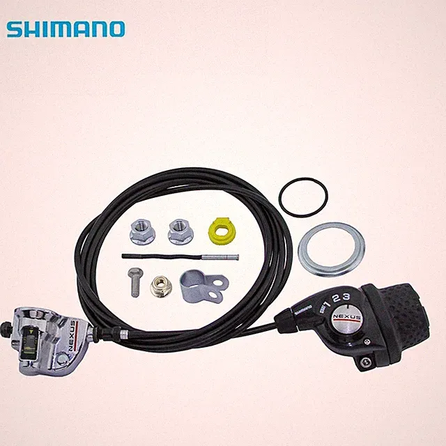 Shimano Nexus 3 Speed Right Twist Shifter Kit w/Cable Cassette Joint & Hardware.