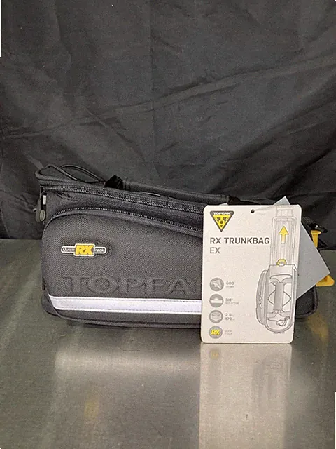 Topeak QuickTrack RX Bike Rack Bag Commuter Trunk Cycling Storage New
